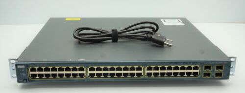 Cisco | WS-C3560G-48TS-S | 100-240v AC Power  10/100/1000T SFP Network Switch