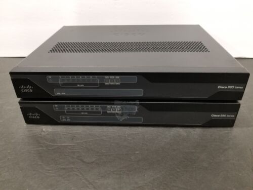 (Lot of 2) Cisco C892FSP-K9 892FSP Gigabit Ethernet Security Router