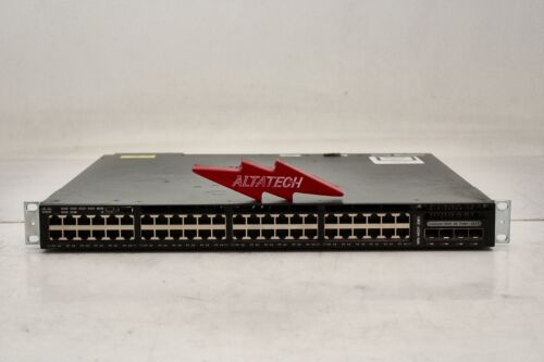 Cisco WS-C3650-48FS-S Catalyst 48 Port PoE Gigabit Switch