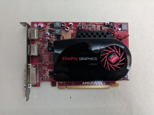 Lot of 2 AMD FirePro V4900 1 GB GDDR5 PCI Express 2.0 x16 Desktop Video Card