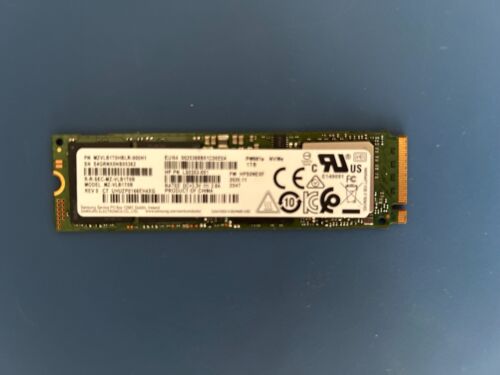 Samsung PM981A MZ-VLB1T0HBLR -000H1 TB SSD M.2 2280 NVMe PCIe 3.0 x4  For Laptop