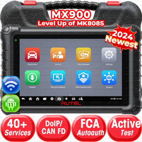 2024 Autel MaxiCheck MX900 Full System Bidirectional Scanner Upgrade MK808BT PRO