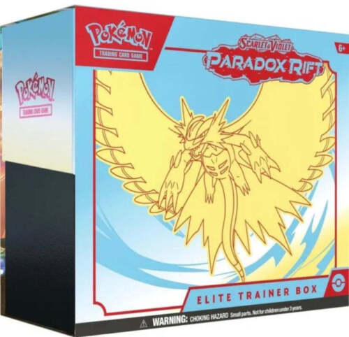 Pokemon Paradox Rift Elite Trainer Box Set of 2 BUNDLE Sealed