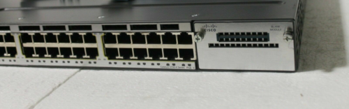 Cisco Catalyst WS-C3750X-48P-S  – Poe Gigabit Switch DUAL POWER