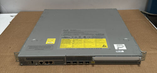 Cisco ASR1001 V04 Aggregation Services Router 4 x SFP w/ Dual Power Supply