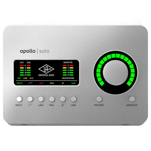 Universal Audio Apollo Solo USB Heritage Edition USB-C Interface (Open Box)