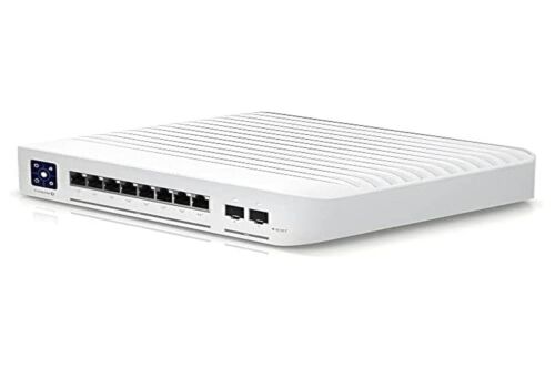 Ubiquiti USW-Enterprise-8-PoE 8-Port Managed Layer 3 Multi-Gigabit PoE Switch