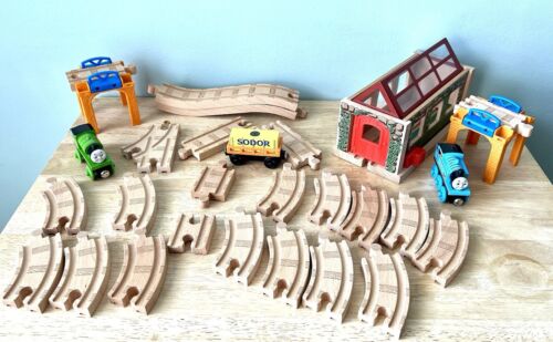 Learning Curve Thomas Train Transfer Yard Set Missing Tollbooth Crane EUC