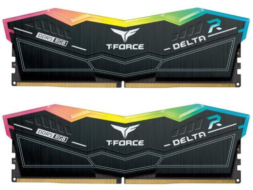 Team T-Force Delta RGB 64GB (2 x 32GB) 288-Pin PC RAM DDR5 6000 (PC5 48000) M…