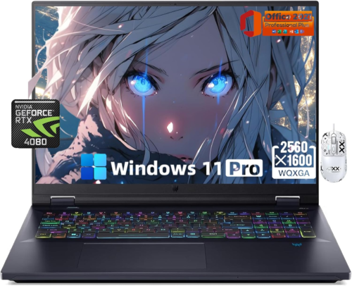 Predator Helios 18 Gaming Laptop – i9-14900HX, RTX 4080, 18″ 240Hz, 64GB RAM, 4T