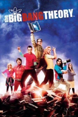 WARNER BROTHERS THE BIG BANG THEORY AUGMENTED REALITY POSTER 22×34 NEW FREE SHIP