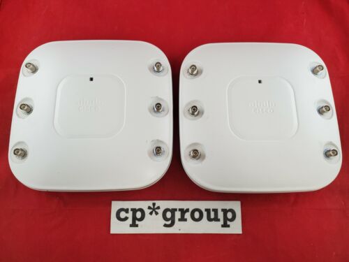 LOT OF 2 Cisco Aironet 3502E Dual Band Wireless Access Point AIR-CAP3502E-A-K9