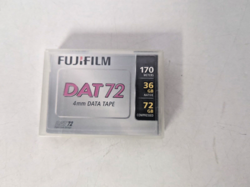 FUJIFILM DAT72 4mm DATA TAPE DAT 72 DIGITAL DATA STORAGE 170 METERS