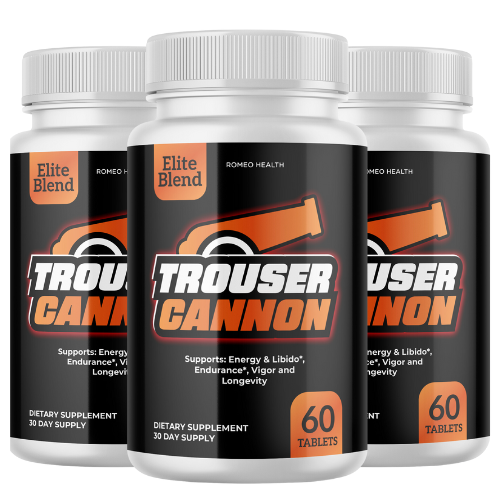 (3 Pack) Trouser Cannon – Male Performance Dietary Supplement 60 Tablets