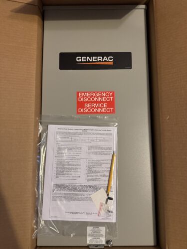 Generac 200-Amp Automatic Smart Transfer Switch w/ Power Management (Service …