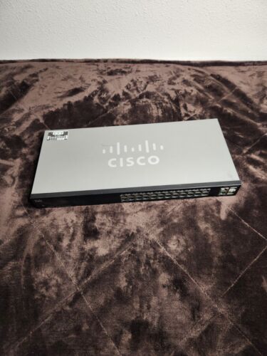 Cisco SF102-24 24 Port 10/100mb Small Business Unmanaged Network Switch Tested