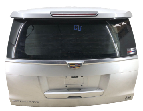 2017-2020 CADILLAC ESCALADE REAR LIFTGATE TAILGATE SILVER METALLIC (636R/GAN)