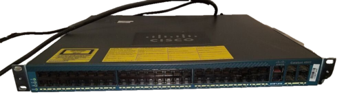 Cisco Catalyst WS-C4948 Switch 48x 10/100/1000BASE-T Ports w/ Dual Power Supply