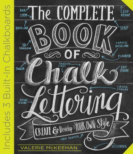 The Big Awesome Book of Hand & Chalk Lettering Rodriguez, Dina Like New