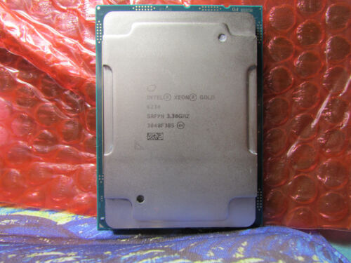 SRFPN Intel Xeon Gold 6234 Processor /CPU 8 Cores 3.3GHz -4.00GHz 24.75MB Cache