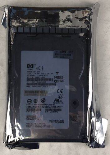 HP EF0450FATFE/DF0450BAERH 450GB 15K 3.5″ SAS HARD DRIVE 533871-002 New/Sealed