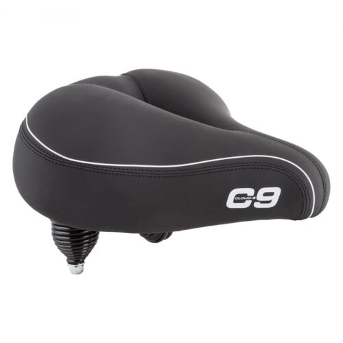 Cloud-9 Cruiser Select Saddle, 10.5″ x 10.75″, Black Soft Touch Vinyl