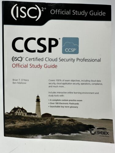 CCSP (ISC)2 Certified Cloud Security Professional Official Study