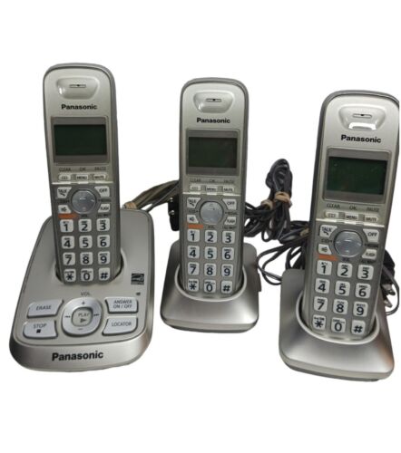 Panasonic Cordless Answering Machine KX-TG4221 / 3 Handsets KX-TGA421 PNLC1041YA