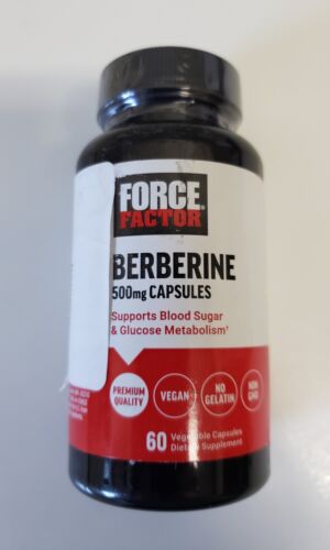 Force Factor Berberine 500mg, 60 Vegetable Capsules