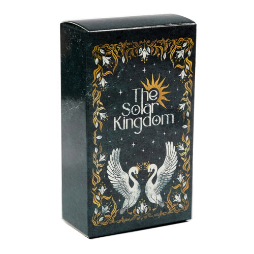 The Solar Kingdom Tarot 78-Cards Tarot Oracle Cards Deck for Party Board Game