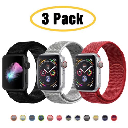 iWatch Nylon Loop Band Strap for Apple Watch 10-1 Series SE 38/42/40/44/41/45/49