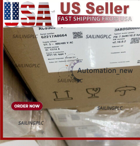 Brand New ABB ACS580-01-018A-4 inverter Fast FedEx or DHL