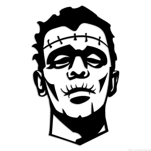 Frankenstein’s Monster – Decal Sticker – Multiple Colors & Sizes – ebn6703