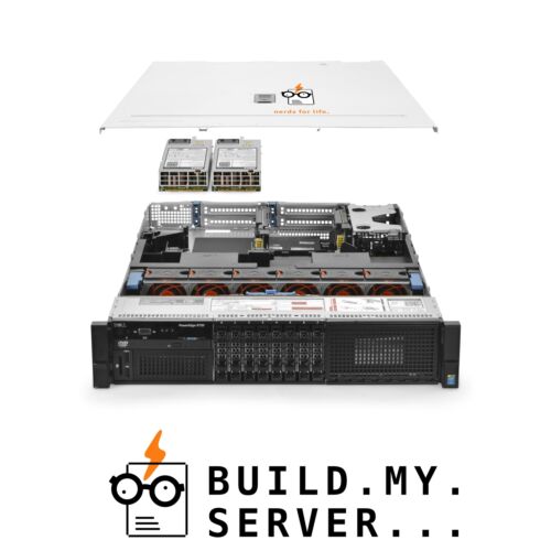 Dell PowerEdge R730 Server 2x E5-2630Lv3 1.80Ghz 16-Core 128GB H330