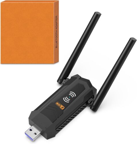 USB WiFi Adapter for Desktop pc, AC1300Mbps Wireless Network Adapter