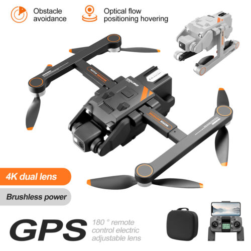 RG700 PRO GPS Drone WIFI FPV ESC 4K HD Dual Camera Obstacle Avoidance Quadcopter