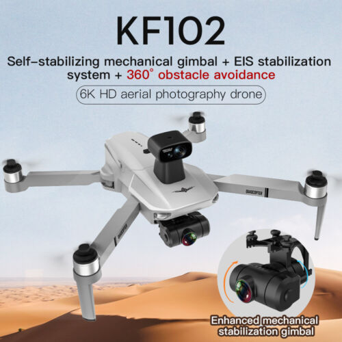 KF102 Drone GPS 4K Dual Camera 360° Obstacle Avoidance Smart Follow Quadcopter