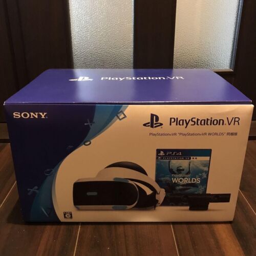 SONY PlayStation 4 VR Virtual Reality Headset PS4 CUHJ-16001 w/camera, Game Soft