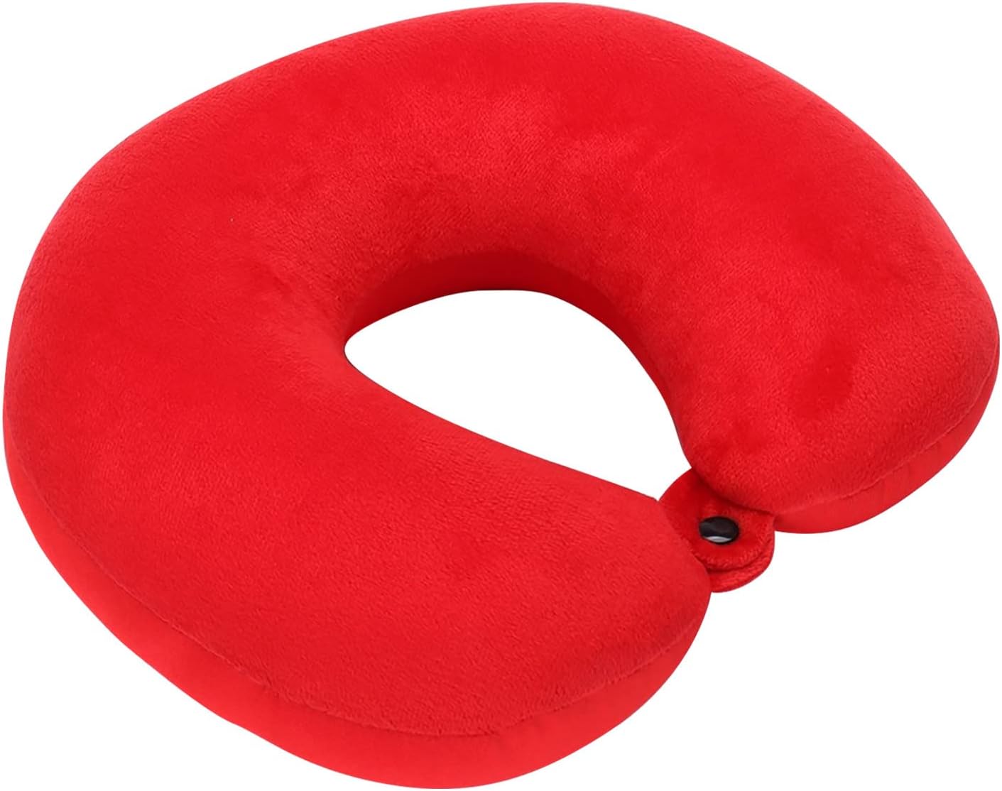 Travel Pillow Case Cover Memory Foam Neck Pillow for Traveling Car Neck Pillow with Attachable Snap Buttons Outdoor Pillows for Planes,self-Driving Cars & Office Chair Plane Travel Essentials