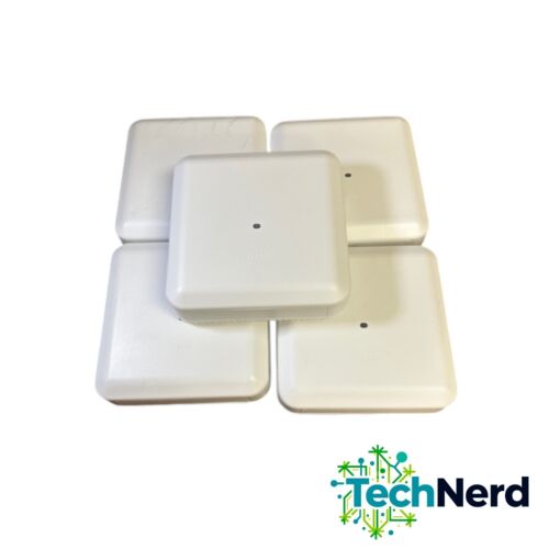 AIR-AP3802I-B-K9  CISCO 802.11ac WAVE 2,4×4 MU-MIMO,INT ANT *Lot of 5*