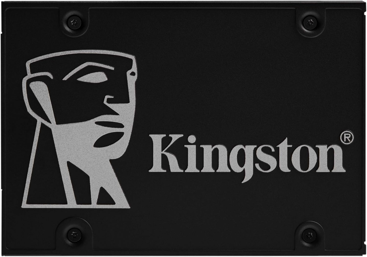 Kingston KC600 SSD SKC600B/512G Internal SSD 2.5″, SATA Rev 3.0, 3D TLC, XTS-AES 256-bit encryption – with Upgrade kit