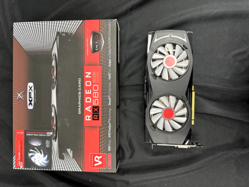 XFX Radeon RX 580 GTR LED XXX Edition 8GB GDDR5 Graphics Card (RX-580P8DFWR)