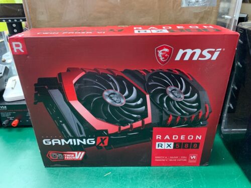 MSI Radeon RX580 8GB Gaming X Twin Frozr VI Graphics Card – New (E10019680)