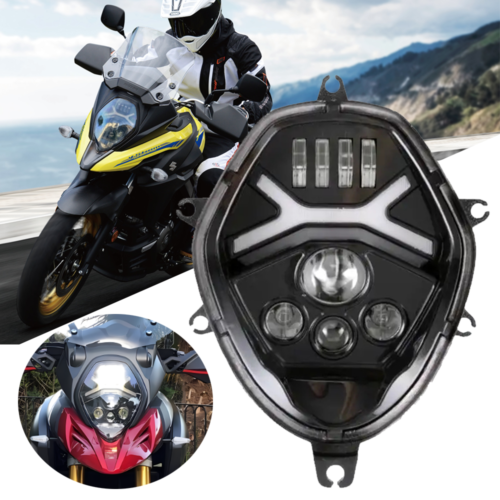 For Suzuki V-strom 650 1000 DL650 DL1000 LED Headlamp with DRL HI/LO Beam Lights