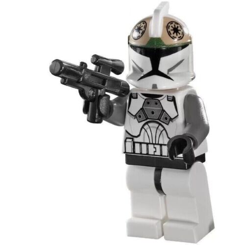 BEST PRICE LEGO Star Wars Clone Trooper Gunner Minifigure Sw0221 Phase 1 8014