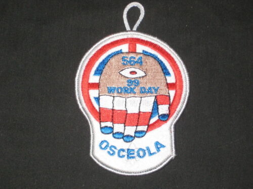 Osceola 564 1999 Work Day pocket patch