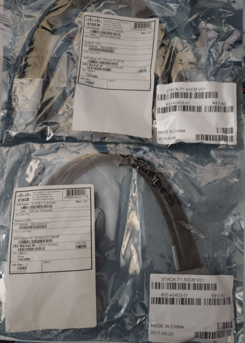 New Cisco STACK-T1-50CM 800-40403-01 Stack Cable Original Package 10-YR WARRANTY