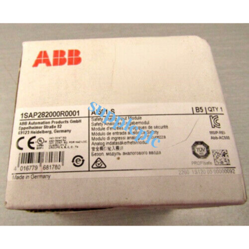 AI581-S ABB 1SAP282000R0001 Safety Analog Input Module Fast shipping#DHL /FedEx