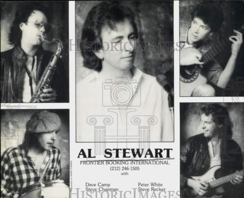 Press Photo Singer Al Stewart and Band Members – sap67186