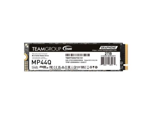 Team Group 2TB MP44Q Gen4 x4 with NVMe 1.4 -M key SSD Model TM8FFD002T0C101